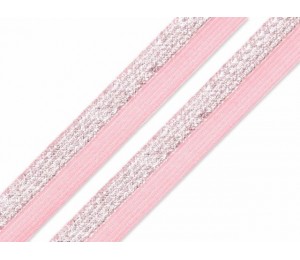 Falzgummi Breite 17 mm mit Lurex